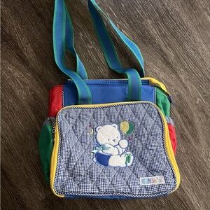 McBaby Baby Diaper Bag McDonalds Vintage 1990s Teddy Bear